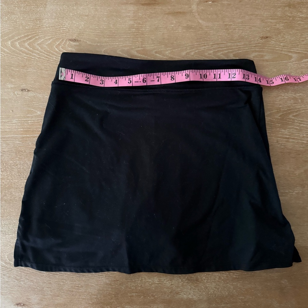 Basic Black Mini Skort